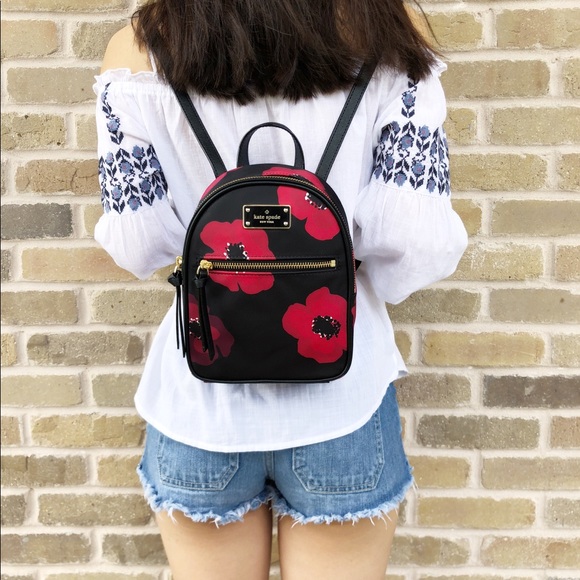 Gaby’sBags👜💕- NWT Kate Spade Mini Backpack Poppy - Picture 3 of 7